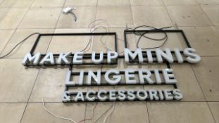 LED Lights & Metal Frame