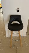 Faux Leather Stool