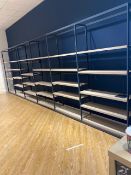 Metal Framed Retail Shelving