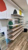 Wood Wall Mounted Retail Shelves