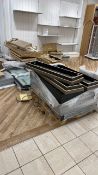Pallets Of Wood/Metal Shelving Next/Debenhams x2