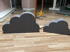 Cloud & Star Fabric Decoration