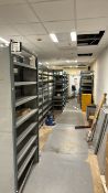 Room Of Metal Shelving