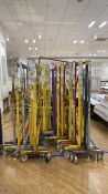 Industrial Metal Clothing Rails