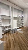 Wall Of Retail Shelving (Denby Concession)