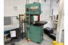 Addison Jubilee VBS 400 Vertical Variable Speed Bandsaw with Stationary Table