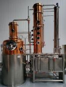 Arnold Holstein SH1000, 450L Pot Still. Installed and commissioned March 2022