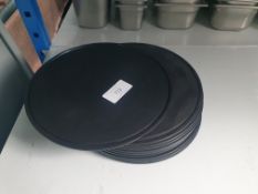 Polycarbonate Slate Effect Cake Plates x10
