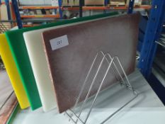 Chopping Boards & Stand