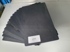 Slate Effect Chilled Display Plates x10