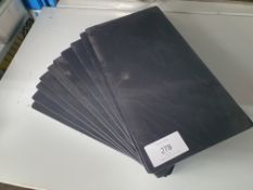 Slate Effect Chilled Display Plates x10