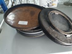 Cast MerryChef Turntable Enamel Cast Pan x5