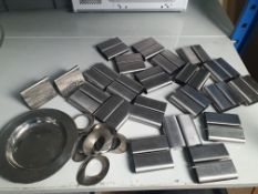 Stainless Steel Menu Stands/Napkin Rings/etc