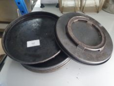 Cast MerryChef Turntable Enamel Cast Pan x5