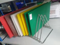 Chopping Boards & Stand