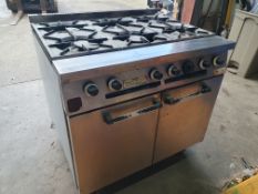 6 Burner Range & Oven