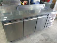 Tefcold 3 Door Preptop Fridge