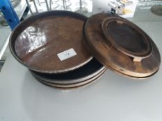 Cast MerryChef Turntable Enamel Cast Pan x5