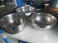 Selection Of Colanders
