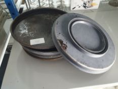 Cast MerryChef Turntable Enamel Cast Pan x5