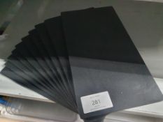 Slate Effect Chilled Display Plates x10