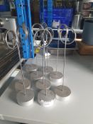Table Number Stands