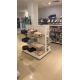 Retail Stand Glass/Wood On Castors x5 - Image 2 of 4