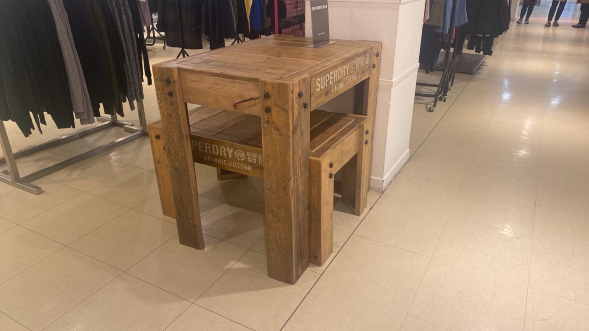 Superdry Retail Display Tables - Image 2 of 2