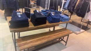 Retail Display Tables & Benches x2