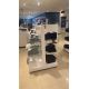 Retail Stand Glass/Wood On Castors x5 - Image 3 of 4