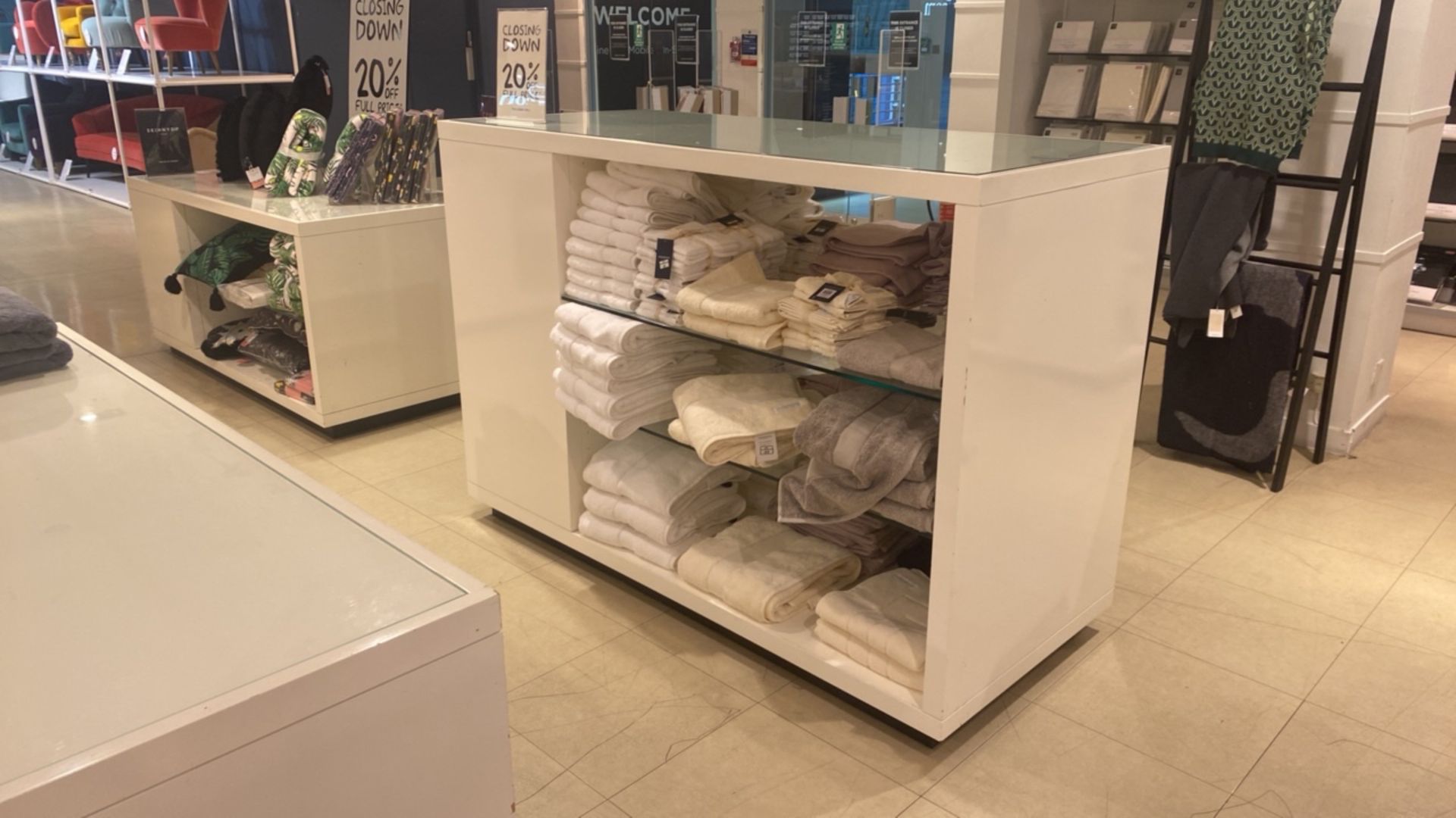 Retail Display Cabinets x2