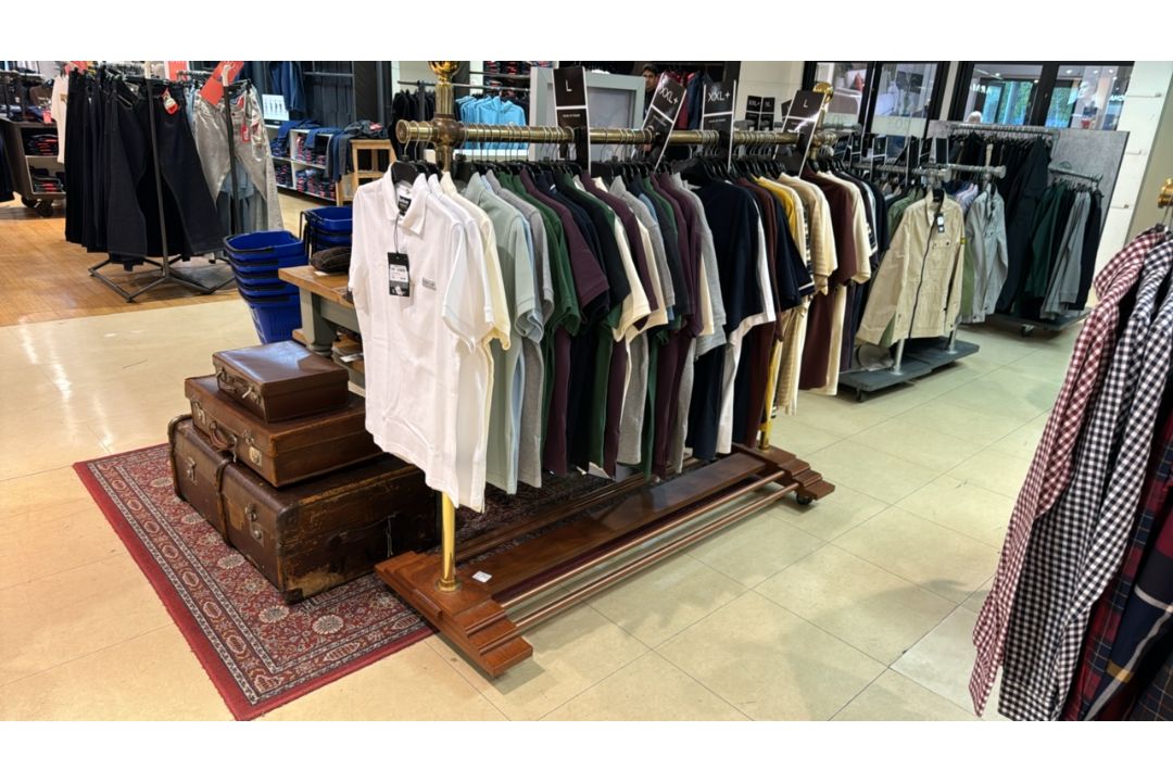 Assorted Hanging Rails x5 - Image 2 of 5