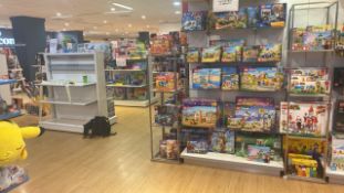 Wall Mounted Glass Shelves & Display Plinth