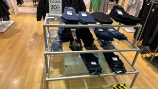 Tiered Glass Display Unit