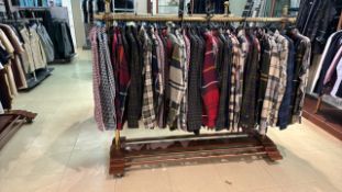 Assorted Hanging Rails x5