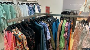 Metal L Shaped Retail Rails x2