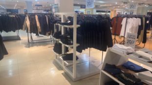 Wood & Metal Retail Stands x2