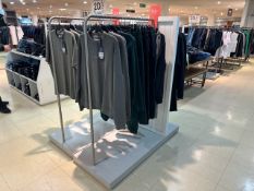 White Retail Merchandising Unit x4