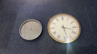 2 x Wall Clocks