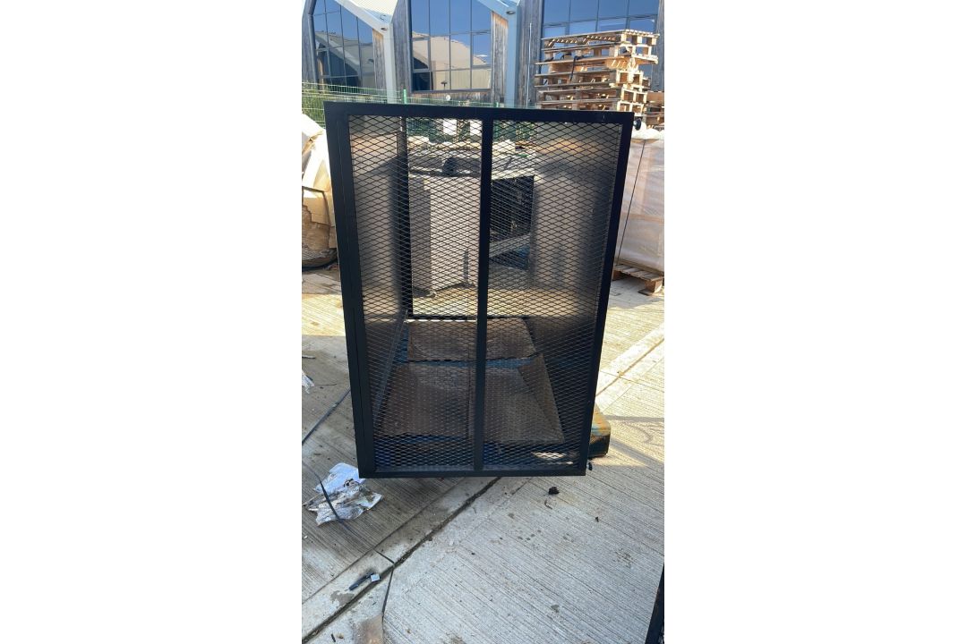 Black Metal Shelving Unit - Image 2 of 5
