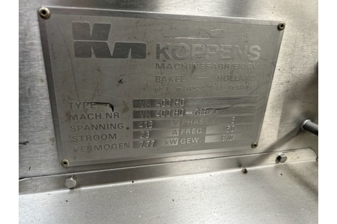 GEA/ Koppens HD 400 Former - Image 6 of 8