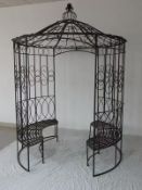 Ornate Decorative Gazebo With Seating