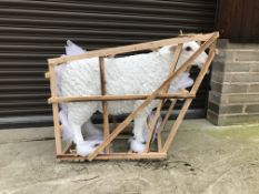 Resin Sheep Statue