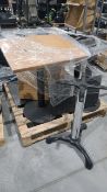 Assorted Table Bases