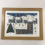 Original Painting By Gordon Barker 'What A Beautiful Tree'