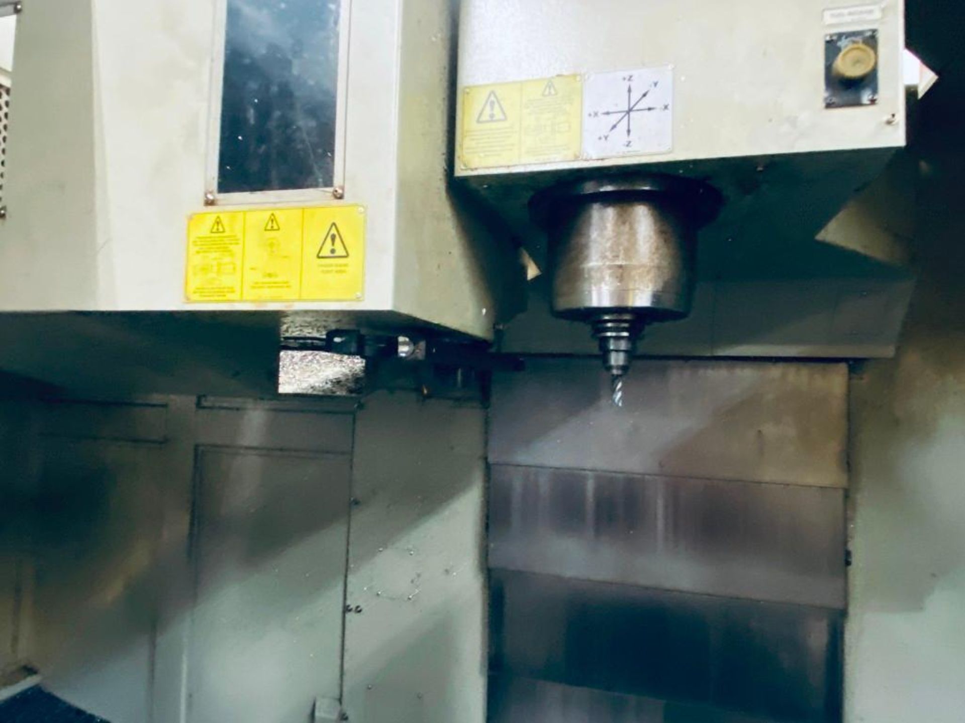 BRIDGEPORT HARDINGE GX1600 VERTICAL MACHINING CENTER; YEAR 2010; 4TH AXIS ROTARY - Image 9 of 21
