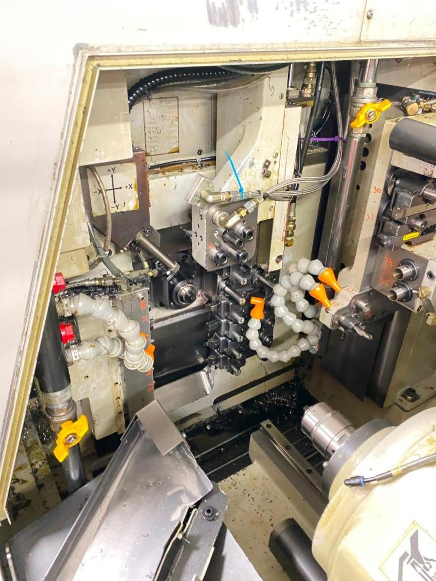NOMURA NN-20YB CNC SWISS TURNING CENTER; YEAR: 2008 - Image 7 of 13