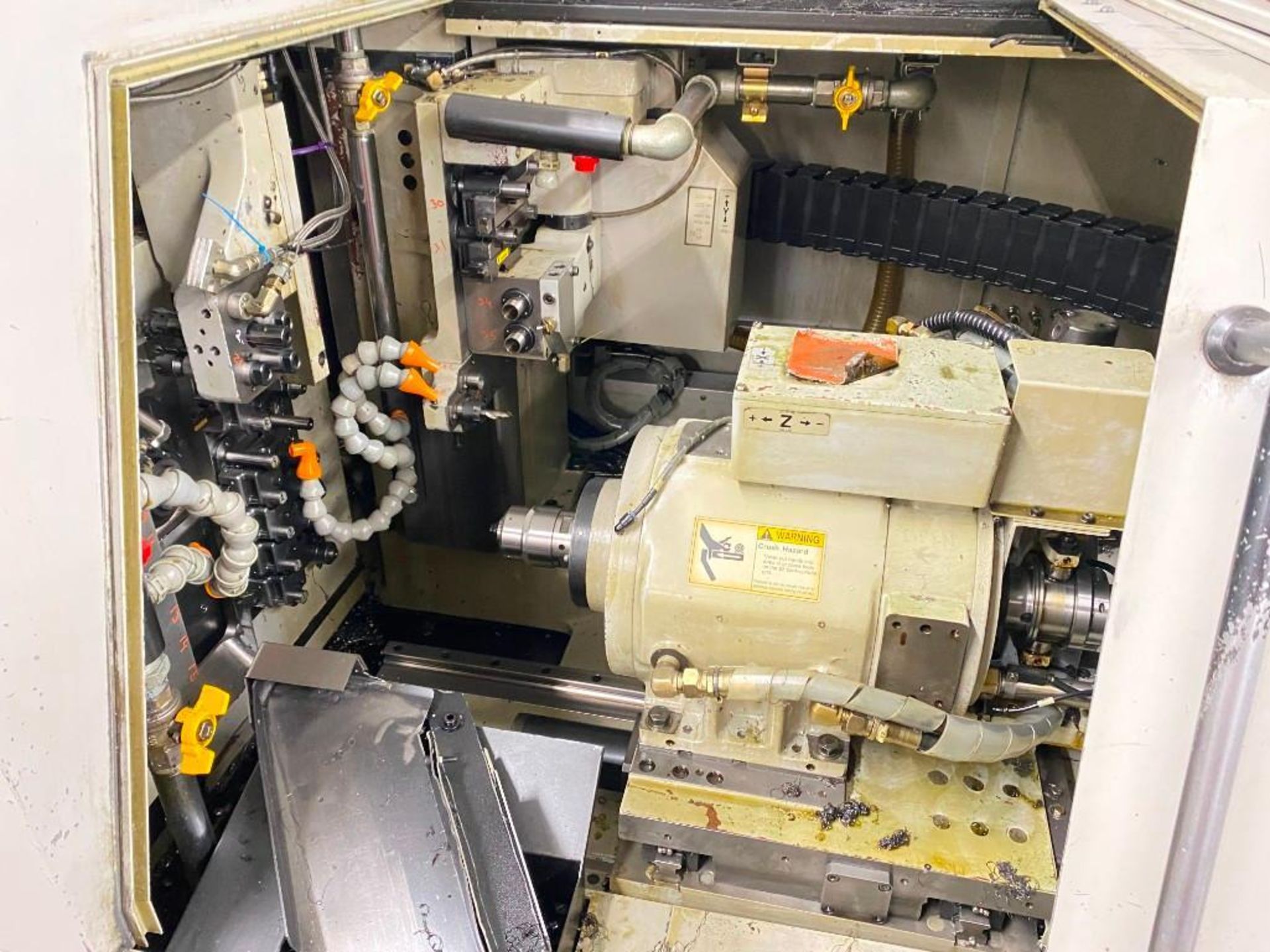 NOMURA NN-20YB CNC SWISS TURNING CENTER; YEAR: 2008 - Image 6 of 13