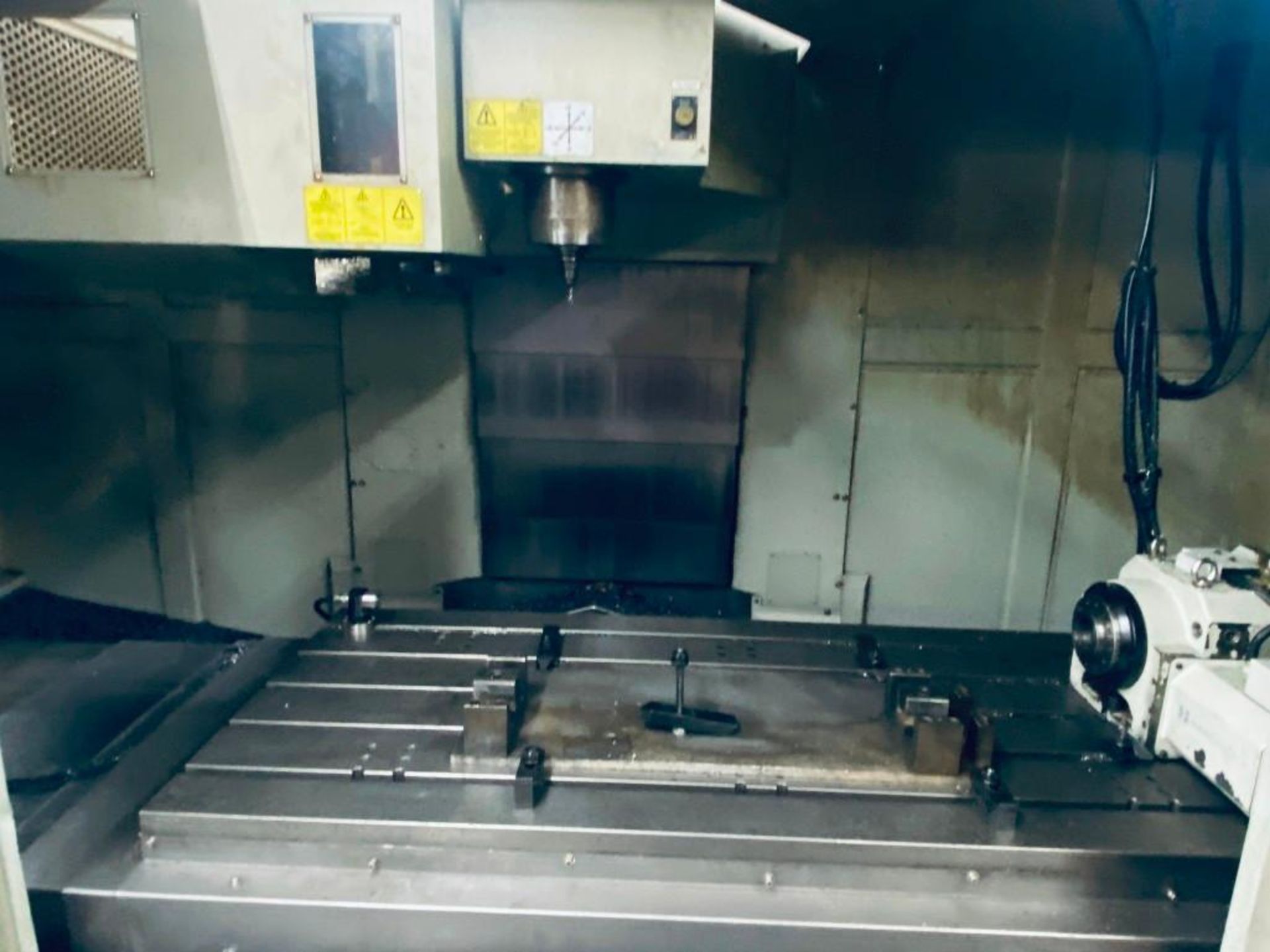 BRIDGEPORT HARDINGE GX1600 VERTICAL MACHINING CENTER; YEAR 2010; 4TH AXIS ROTARY - Image 7 of 21