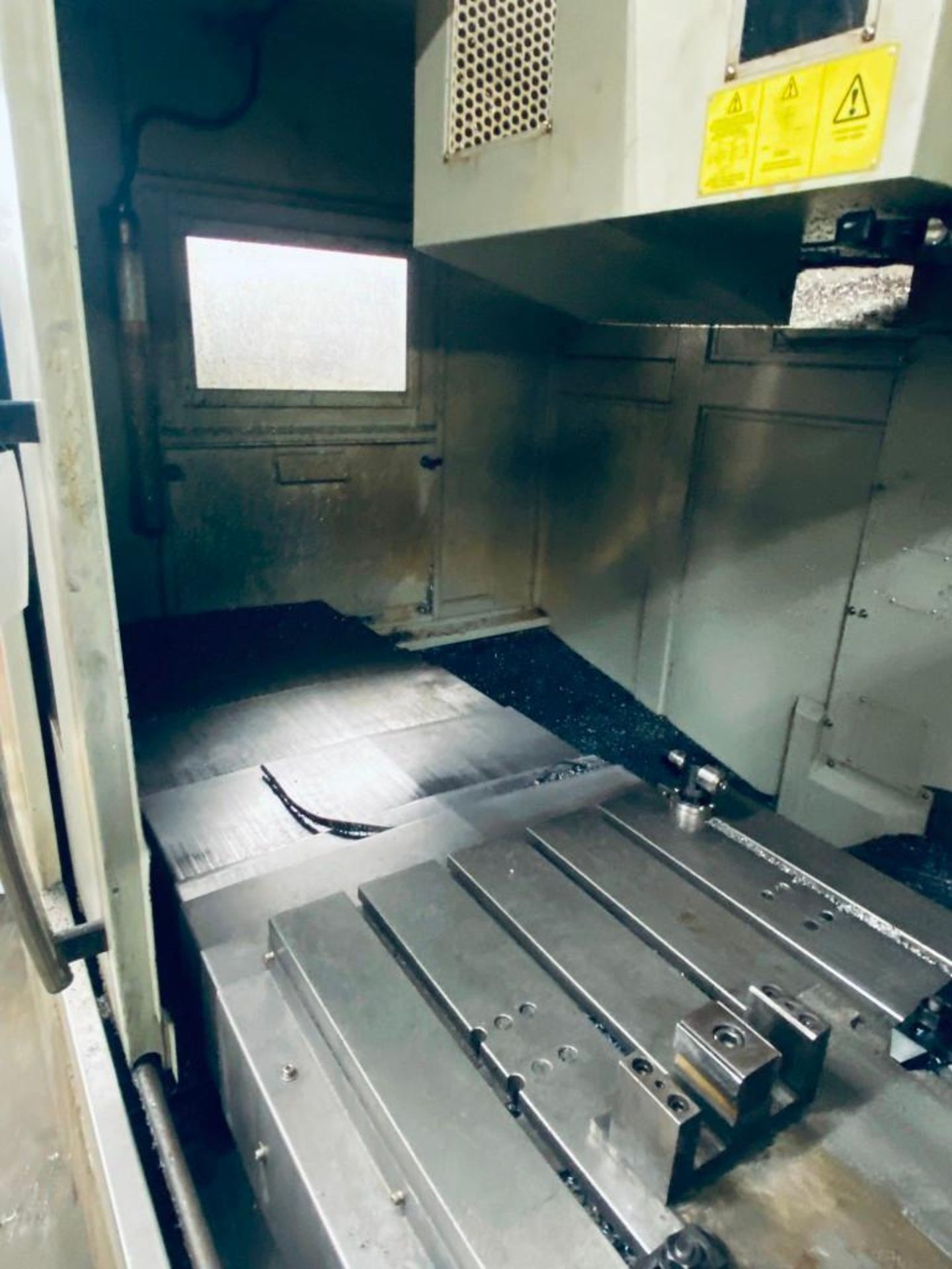 BRIDGEPORT HARDINGE GX1600 VERTICAL MACHINING CENTER; YEAR 2010; 4TH AXIS ROTARY - Image 10 of 21